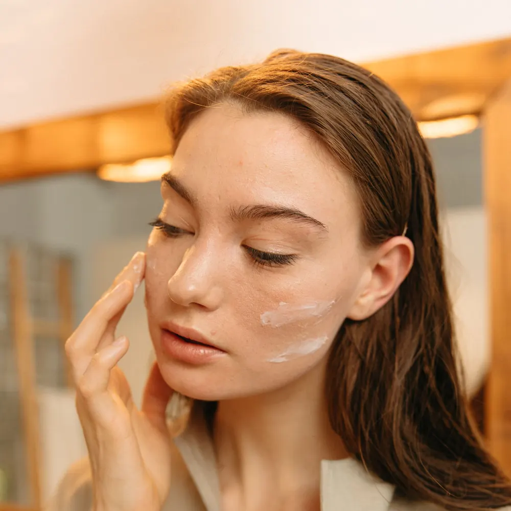 Illustrative after image: client with a fresh, even complexion